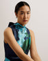 TIMAVA-Dresses-Cowl Neck Midi Slip Dress- Ted Baker Romania